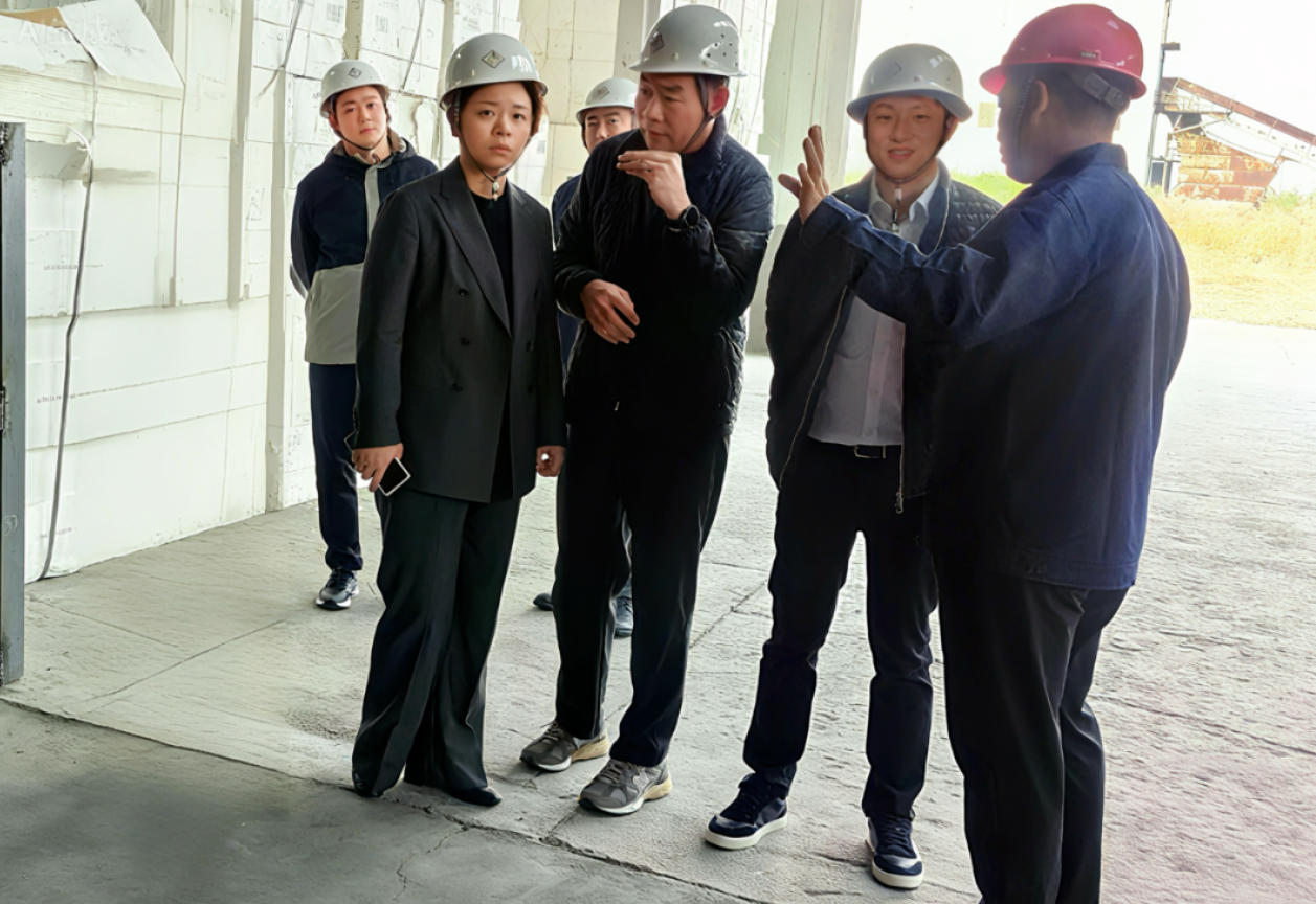 尊龙官方官网环保党委书记、董事长万娇一行赴山东中茂查抄领导